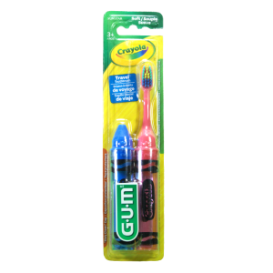 Cepillo travel crayola 2 pack